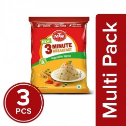 MTR 3 Minute Vegetable Upma, 3x60 g Multipack