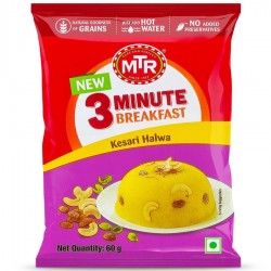 MTR 3 Minute Breakfast - Kesari Halwa, 60 g Pouch