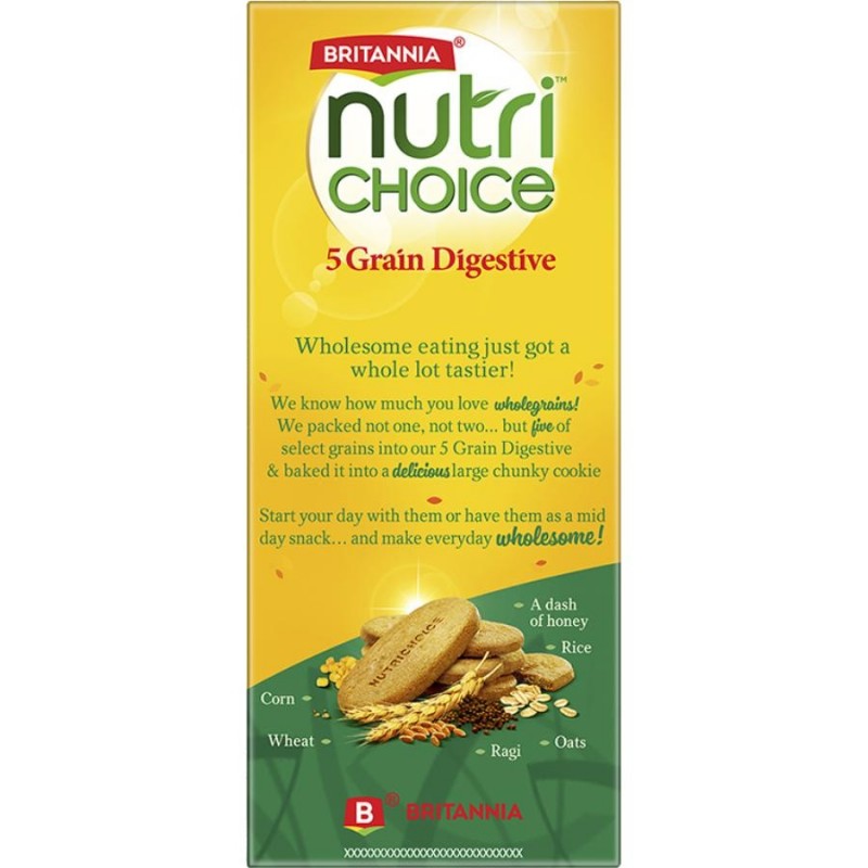 Britannia Nutri Choice Grain Digestive Biscuits G